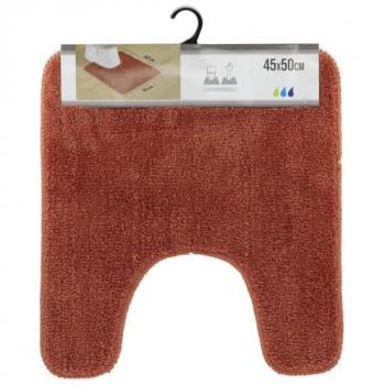 Tapis contour WC en microfibre 45 x 50 cm