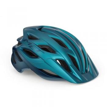 Casco Met Veleno Turchese per Mountain Bike