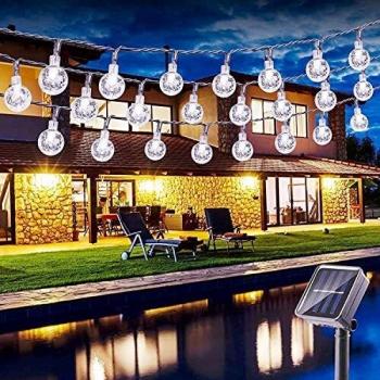 Luci Decorative con 8 Modalità di Funzionamento per Giardino, Prato, Albero, Matrimonio e Festa