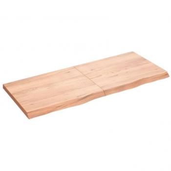 Piano tavolo in legno di rovere massello 120x50cm