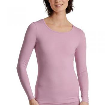 CALIDA Langarmshirt Natural Comfort für Damen, Rundhals, aus hochwertiger Baumwolle, mit flacher Nahtverarbeitung und kompromisslosem Komfort