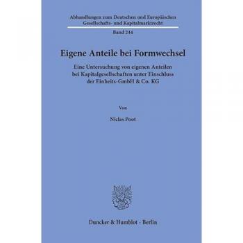 Eigene Anteile bei Formwechsel