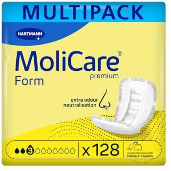 Inkontinenz-Einlage MoliCare® Premium Form 3 Tropfen 4 x 32 Stück