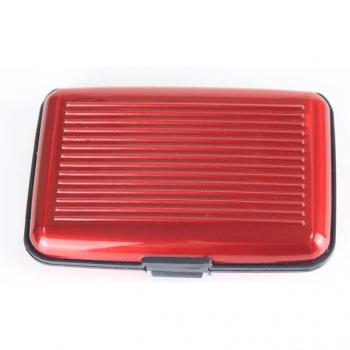 Metallic Credit Card and Business Card Holder