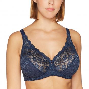 Sujetador Triumph Amourette 300 W X, Aro, Mujer, Azul