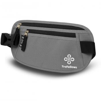 Enganliegende Premium Reise-Bauchtasche mit RFID-Schutz