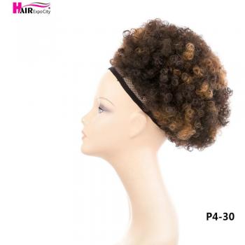 Coleta de Pelo Sintético 10 Rizada