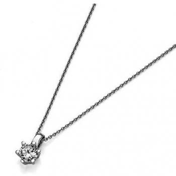 Klassische Zirkonia Kette Silber 925 von Smart Jewel