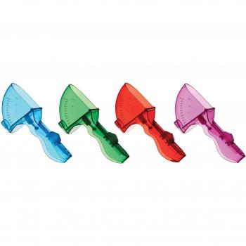 12‑Pack Multicolor Acrylic Measuring Spoons (BGRP)