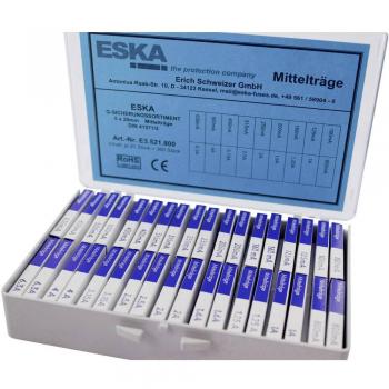 Assortimento fusibili semi ritardati ESKA 360 parti 5 mm x 20 mm