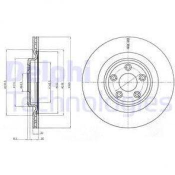 Delphi Dischi Freno Ventilati BG4202C