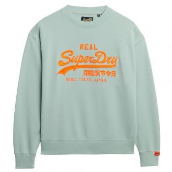 Pull ras-du-cou fluo Superdry Femme 2XS