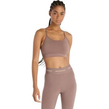 Brassière New Balance rose pour le yoga