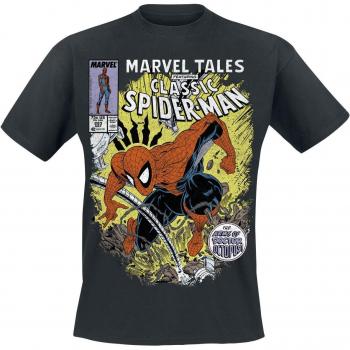 Spider‑Man Force Noire – T‑shirt homme manches courtes, tailles S–5XL