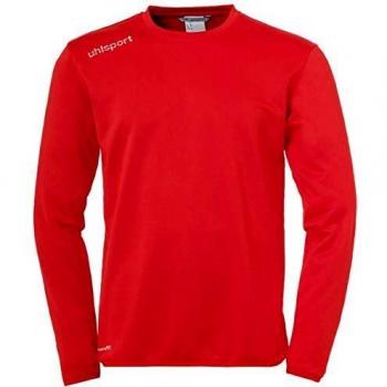 Uhlsport Youth Essential Long-Sleeve Top – 8-9 Years, Red & White