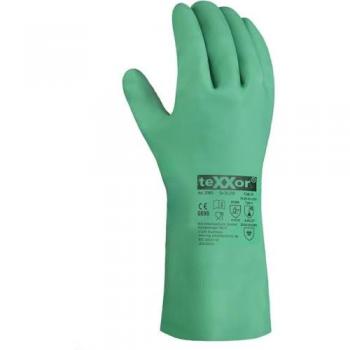TeXXor® Nitril Chemikalienschutz-Handschuhe grün