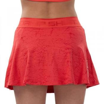 Falda Cayenne Rojo Drop Shot