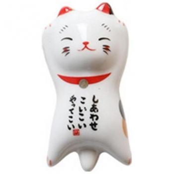Sturdy Lucky Cat Chopsticks Rack