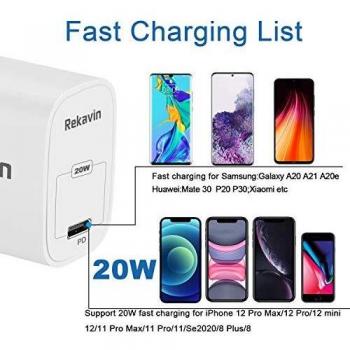 USB‑C PD 3.0 20W Charger – Rekavin Edition