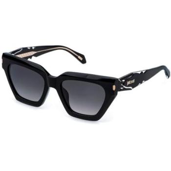 Cavalli SJC171 Women’s Sunglasses, Black, 54mm – Shiny Smoke