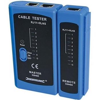 Netzwerk Testsystem Silverline 539465 – RJ11/RJ45 Prüfung