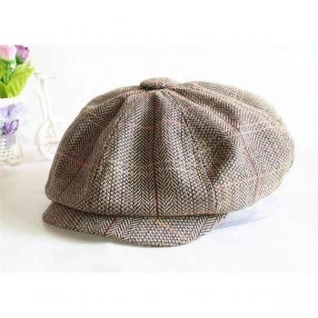 Casual Octagonal Beret Hat
