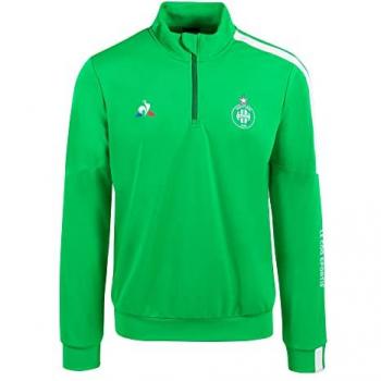 Sweat d'entraînement Le Coq Sportif AS Saint Étienne 2020-21 vert homme