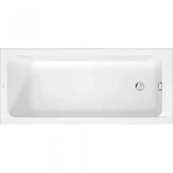 Duravit D-Code Badewanne, Sanitäracryl, 213 l