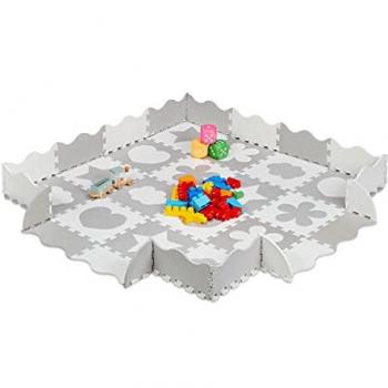 Tapis de sol en mousse EVA 52 pièces, motifs variés