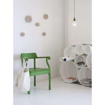 Muuto Dots Wandhalterung – grau, 17 cm Durchmesser