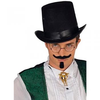 Cilindro da Carnevale e Halloween in Feltro Nero – Guirca 13504