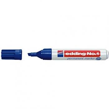EDDING Permanent Marker No. 1 1-5mm 1-3 blau