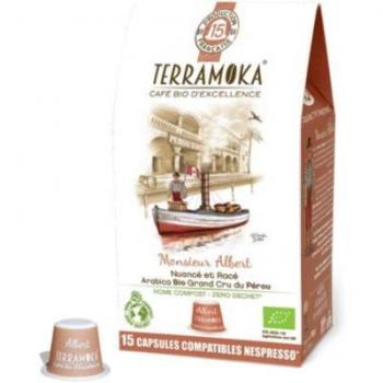 Capsules Compostables Albert Pérou Bio x15