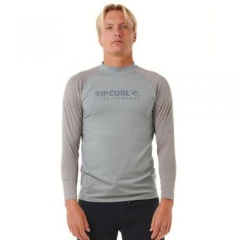 Rip Curl Camiseta Manga Larga ShockUpf en Color Gris