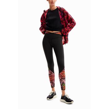 Nero Leggings Farfalla Sport Desigual L