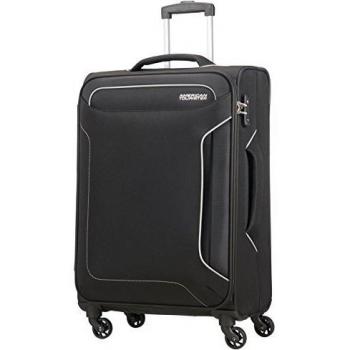 Valise AMERICAN TOURISTER Holiday Heat 67 cm Noir avec Cadenas TSA et 4 Roulettes