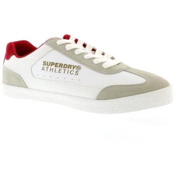 Superdry Athletikschuh – Weiß/Rot, UK 11