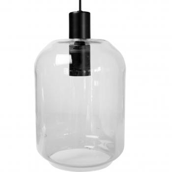 Suspensión ToSel Vidrio Negro 100×20