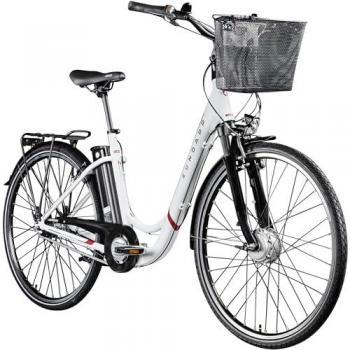 Zündapp E-Bike Cityrad Z517, 7 Gang, Nabenschaltung, Frontmotor, 374 Wh, E Bike Damenfahrrad 28 Zoll 155