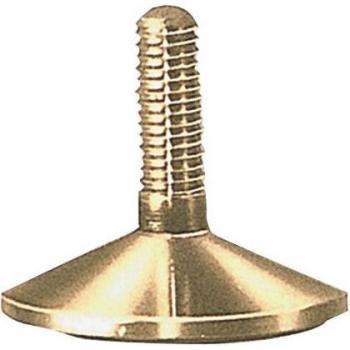 Piedino Fisso Ottone MA10 D 60 mm