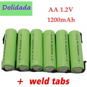 Batteries 1,2 V AA NIMH 1200 mAh – Adaptées aux Brosses à Dents Électriques