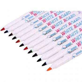 Deli S506 12PCS Whiteboard Markers for Kids