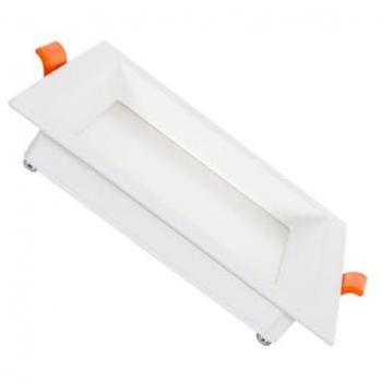 LEDKIA Einbaustrahl Flach 10 W CCT – Mikroprismatisch Ecke, Lifud Ausschnitt 110 x 110 mm, No-Flicker