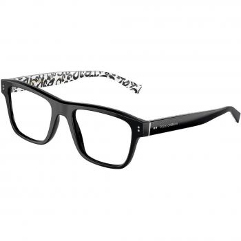 Dolce & Gabbana DG3362 3389 Men's Glasses Black Size 53