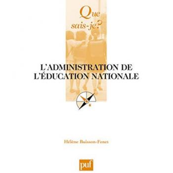 L'administration de l'Éducation nationale