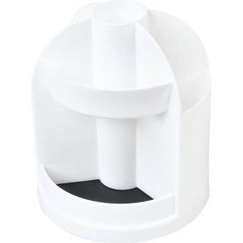 Organizador de Escritorio 7 Compartimentos con Pluma Rotativa