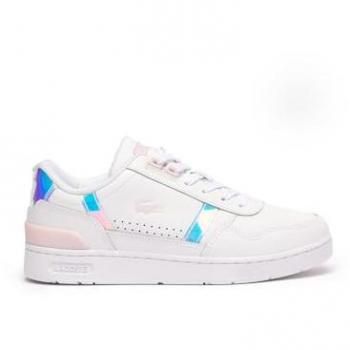 T-Clip Lacoste en Cuir