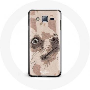 Samsung Galaxy J3 Case with Chihuahua Design