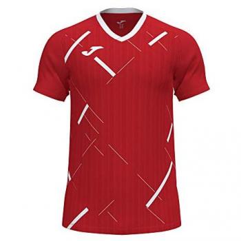 Camiseta Joma Tiger III short sleeve red white