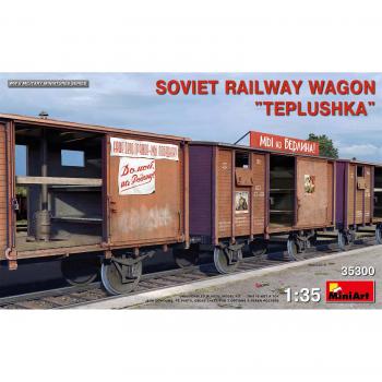 MINIART 35300 Teplushka Güterwagen 1:35